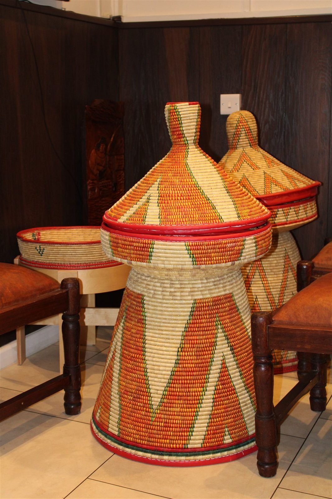 Traditional Eritrean coffee pots